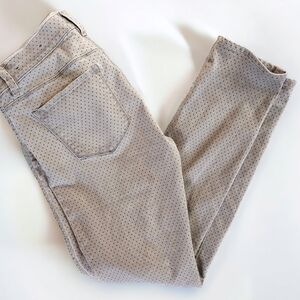 Ann Taylor polkadot jeans size 6